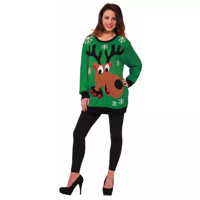 Adult Christmas Reindeer Sweater