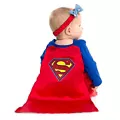 Supergirl Caped Dress Infant Costume at Spirit Halloween