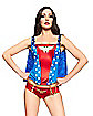 Caped Wonder Woman Corset - DC Comics