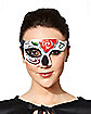 Day of the Dead Eye Half Mask