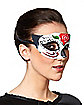 Day of the Dead Eye Half Mask
