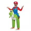 Mario Riding Yoshi Boys Costume at Spirit Halloween