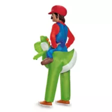 Mario Riding Yoshi Boys Costume at Spirit Halloween