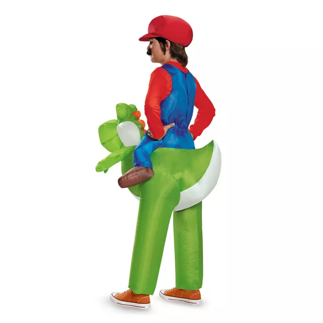 Mario Riding Yoshi Boys Costume at Spirit Halloween