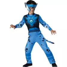 Kids Blue Cheetah Costume Deluxe - Wild Kratts at Spirit Halloween