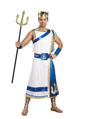 Adult Poseidon Costume - Spirithalloween.com