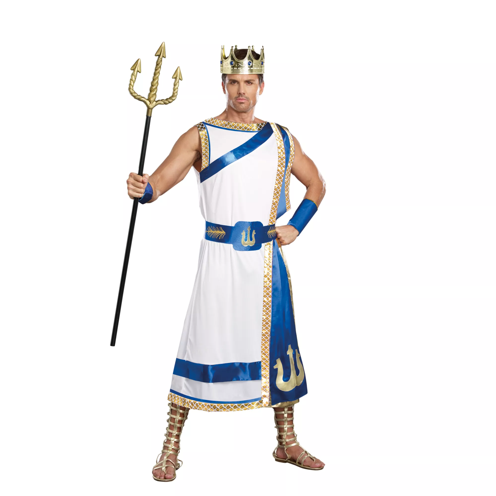 Poseidon Adult Mens Costume at Spirit Halloween