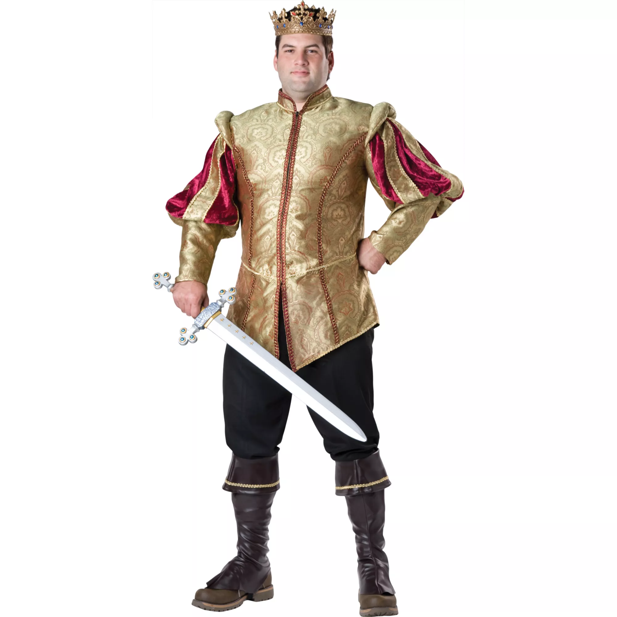 Renaissance Prince Plus Size Theatrical Costume at Spencer's