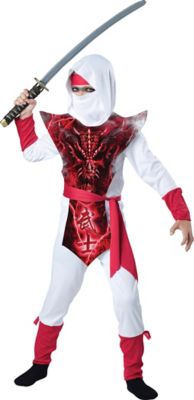 Kids Ghost Ninja Costume - Spirithalloween.com