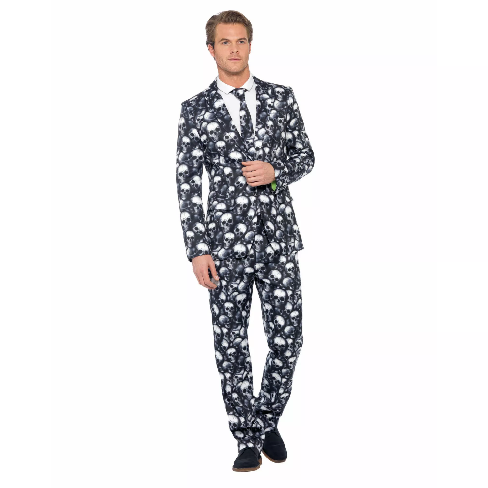 Skeleton Head Suit at Spirit Halloween