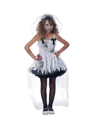 Kids Zombie Flower Girl Child Costume - Spirithalloween.com