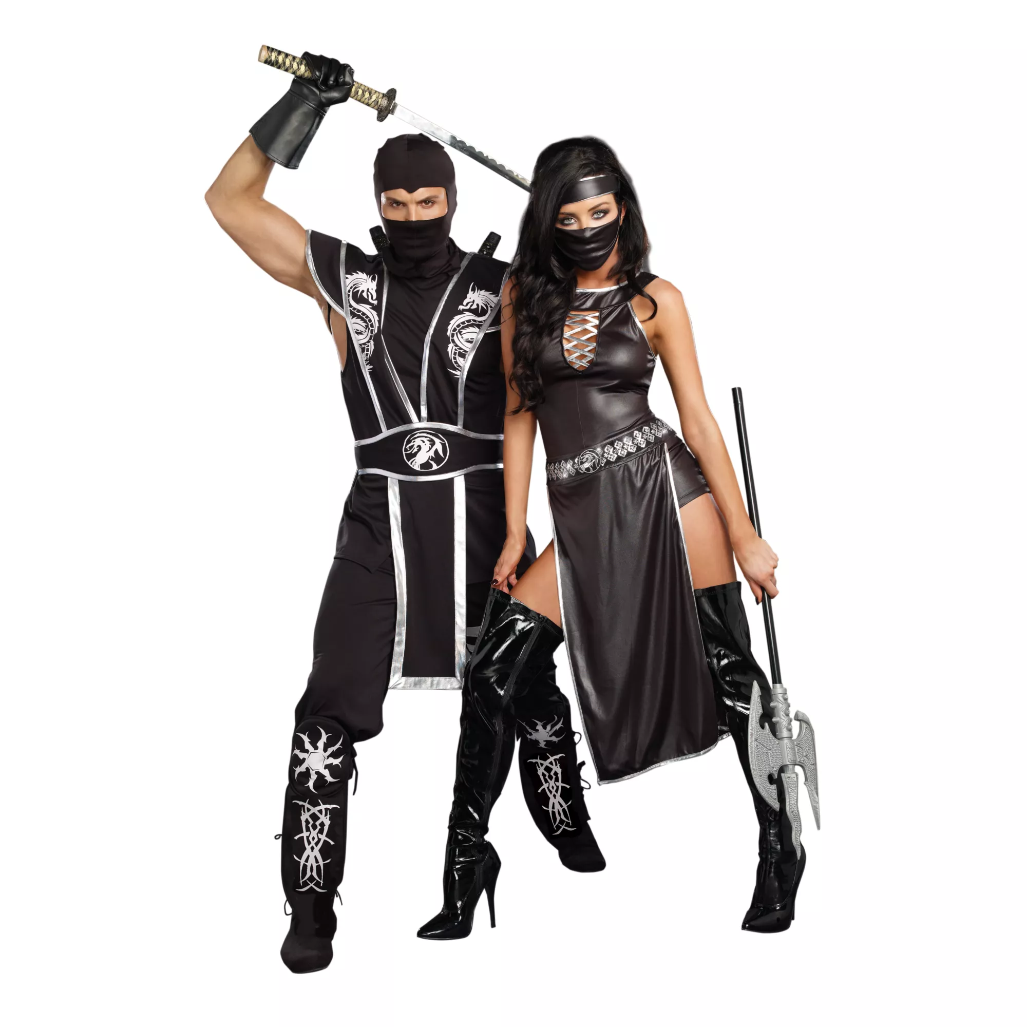 Blades of Death Adult Mens Ninja Costume at Spencer's