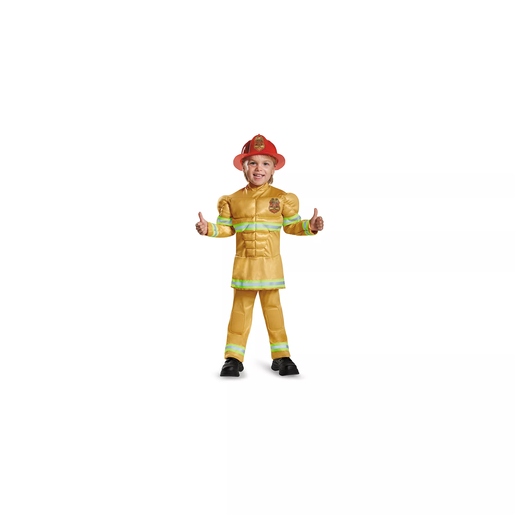 Fireman Muscle Toddler Costume at Spirit Halloween