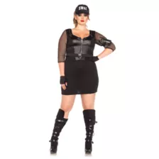 Plus Size Adult SWAT Officer Costume at Spencer's