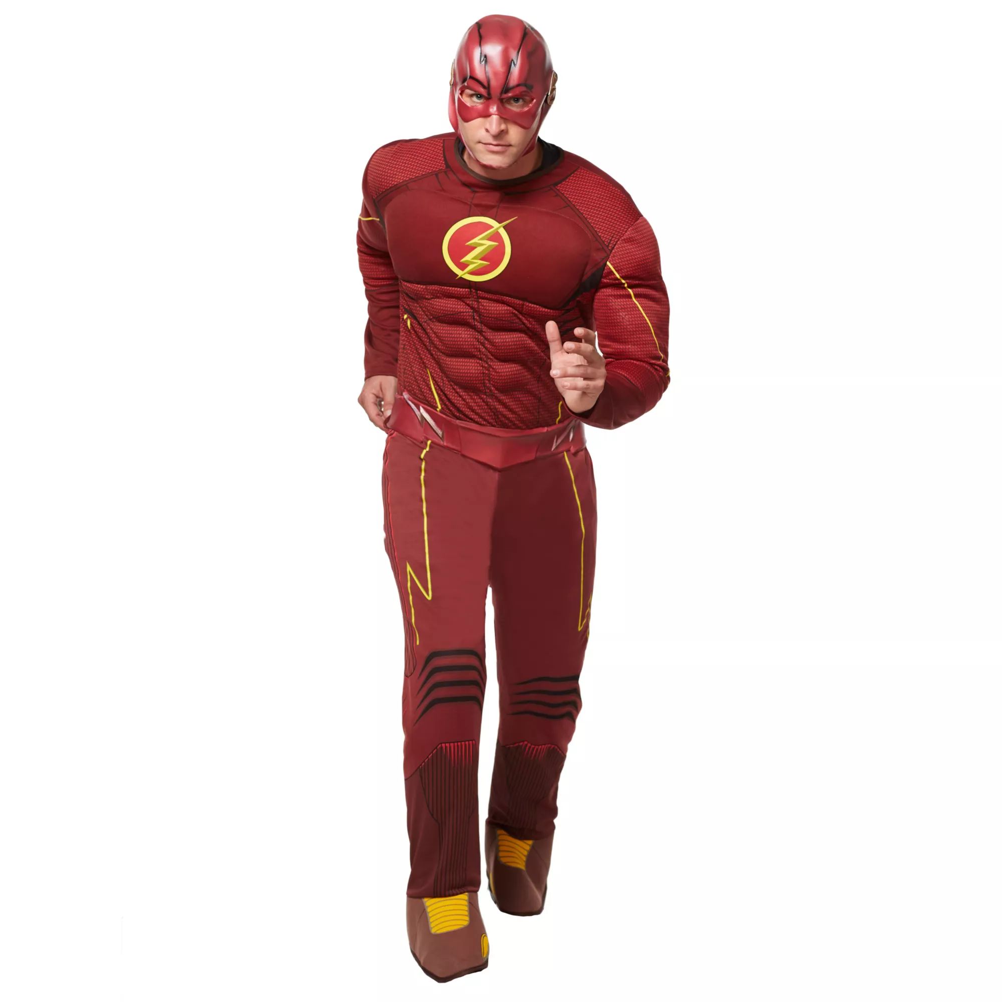 Adult Muscle Flash One Piece Costume - DC Comics at Spirit Halloween