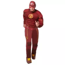 Adult Muscle Flash One Piece Costume - DC Comics at Spirit Halloween