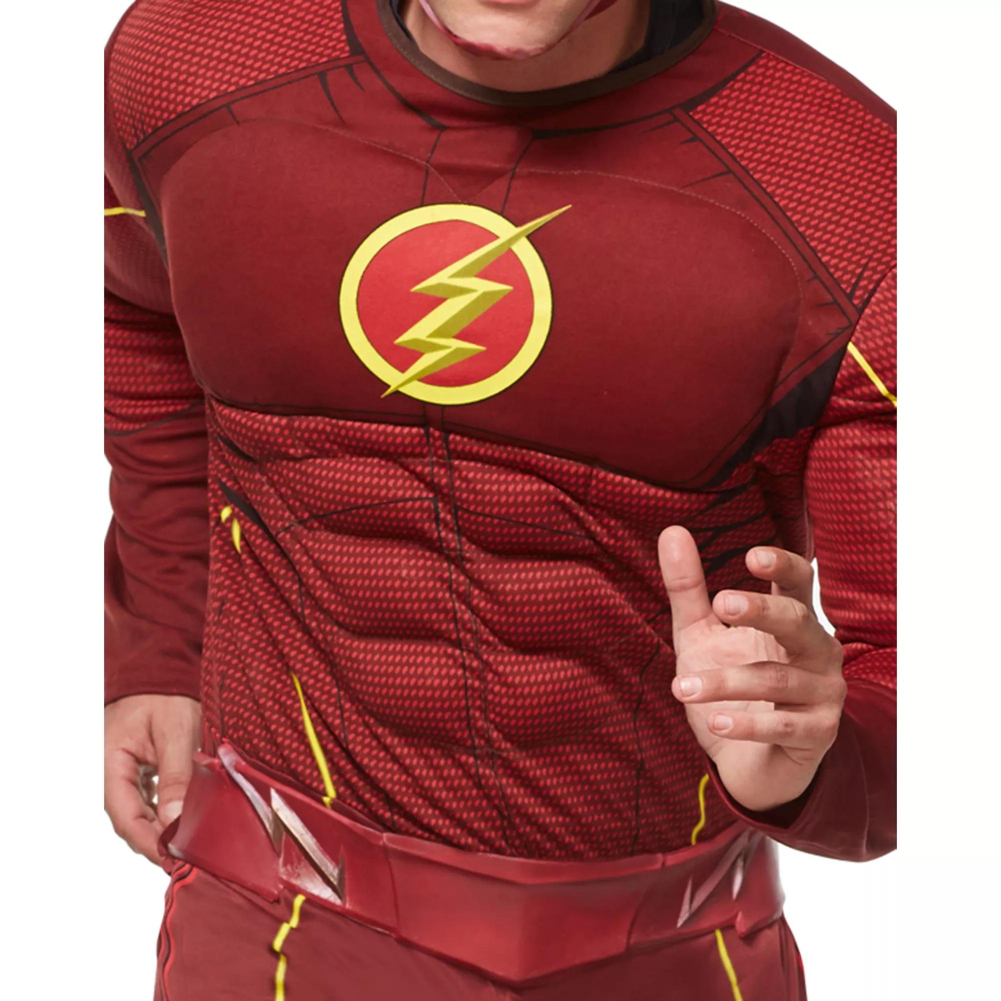 Adult Muscle Flash One Piece Costume - DC Comics at Spirit Halloween