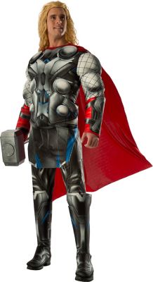 Thor Adulto Costume Di Thor Adult Thor Costume Deluxe Avengers