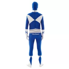 Power Rangers Blue Ranger Adult Mens Costume at Spirit Halloween