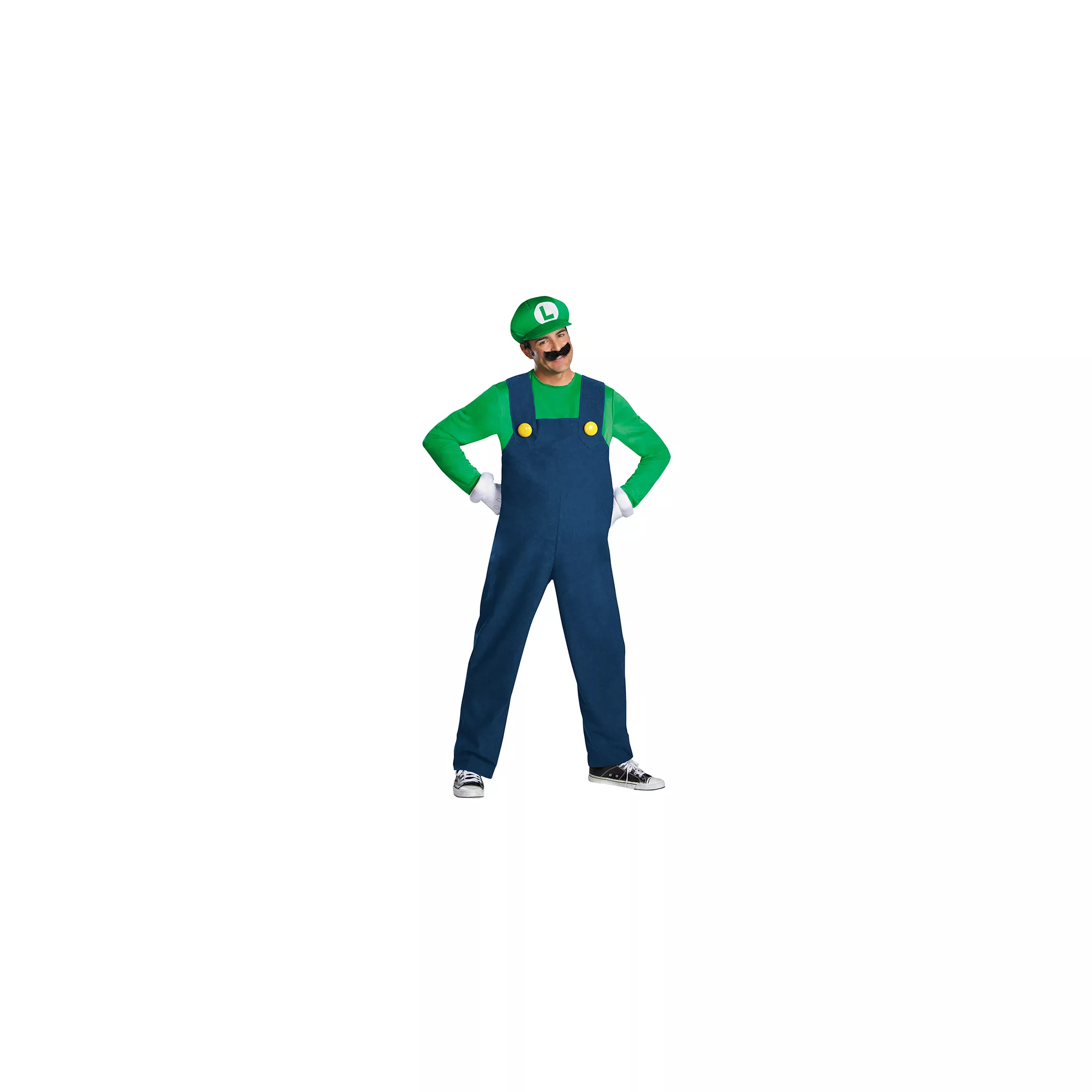 Adult Luigi Costume - Mario Bros at Spencer's