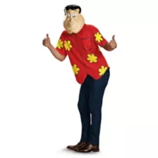 Family Guy Deluxe Quagmire Adult Mens Costume at Spirit Halloween
