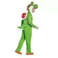 Adult Yoshi Plus Size One Piece Costume - Mario Bros at Spirit Halloween