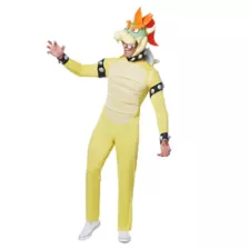 Plus Size Mario Bros Deluxe Bowser Mens Costume at Spirit Halloween