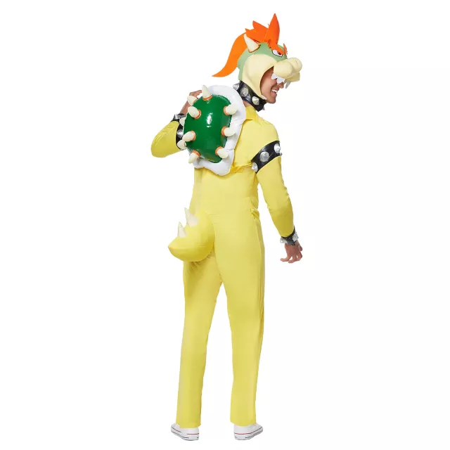 Plus Size Mario Bros Deluxe Bowser Mens Costume at Spirit Halloween