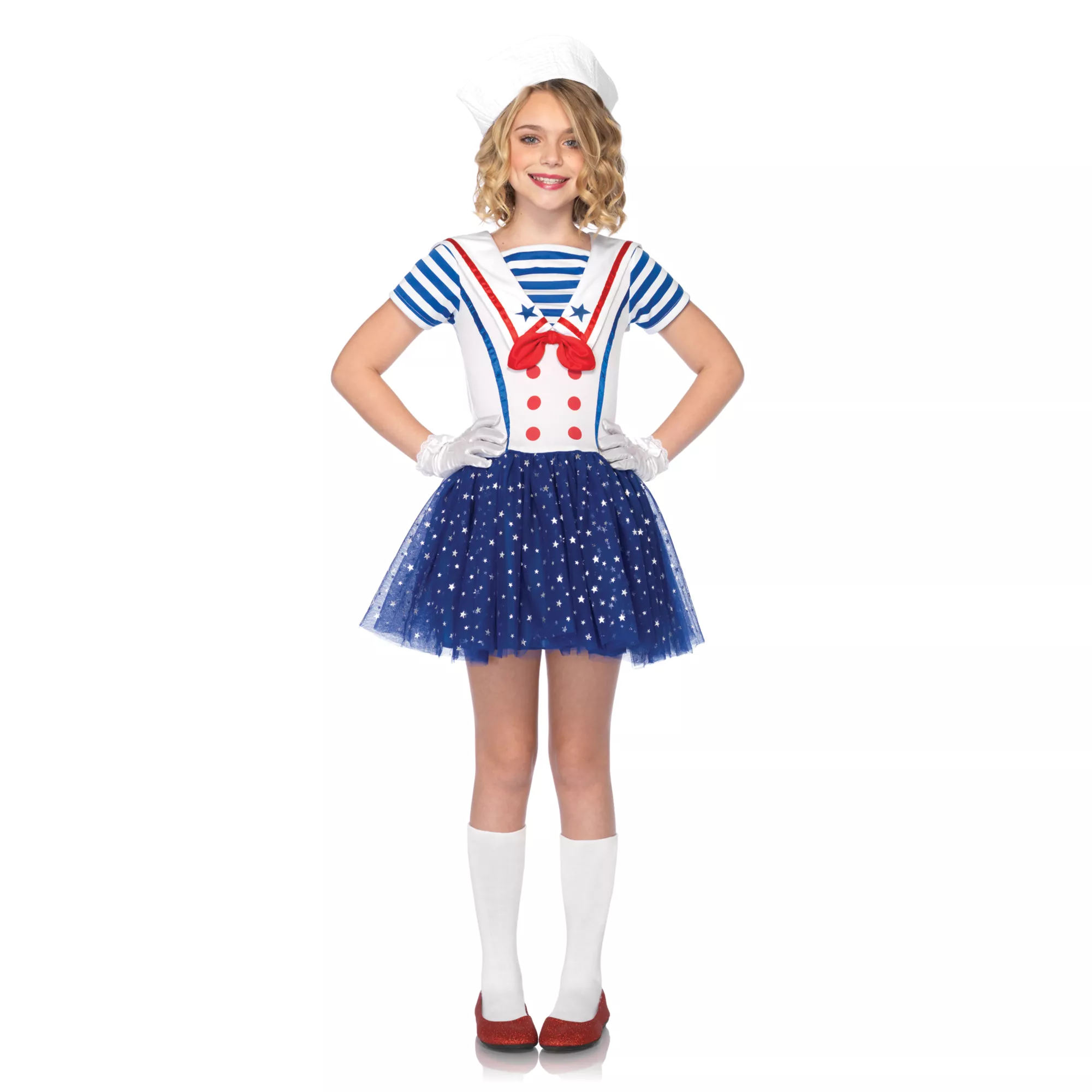Stars and Stripes Sailor Girls Costume at Spirit Halloween