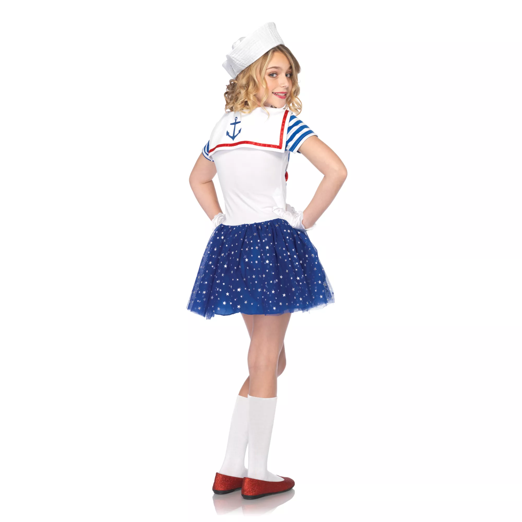 Stars and Stripes Sailor Girls Costume at Spirit Halloween