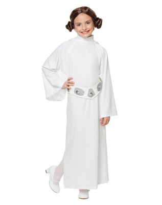 Kids Hooded Princess Leia Costume - Star Wars - Spirithalloween.com