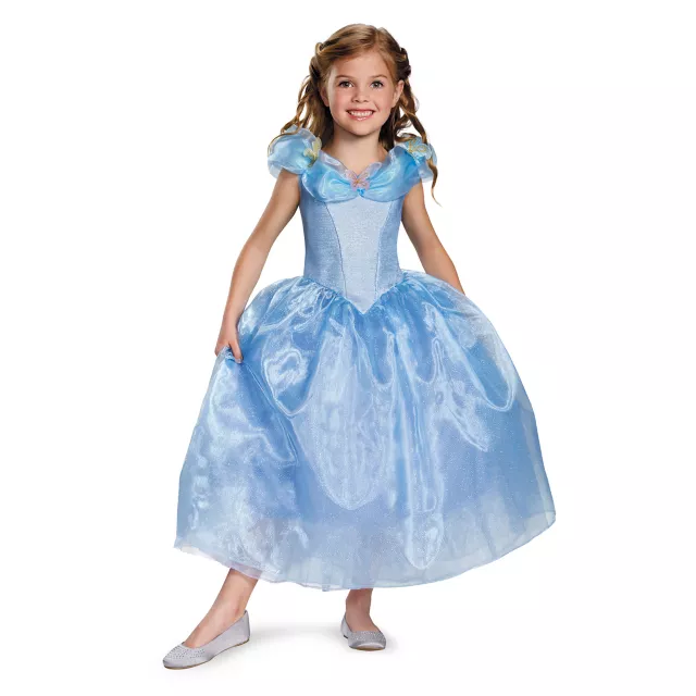 Kids Cinderella Costume Deluxe - Cinderella Movie - Spirithalloween.com