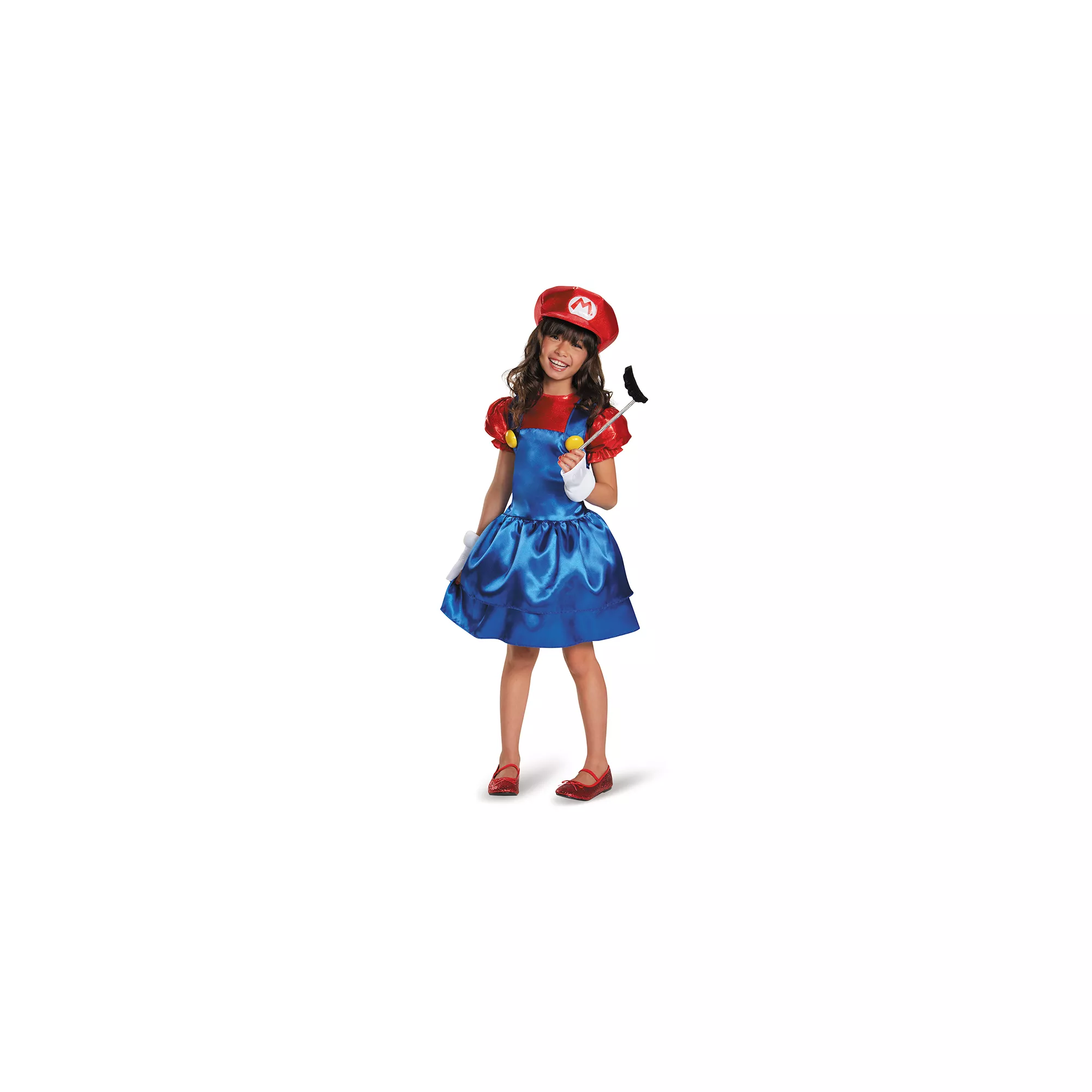 Mario Bros Mario Girls Child Costume at Spirit Halloween