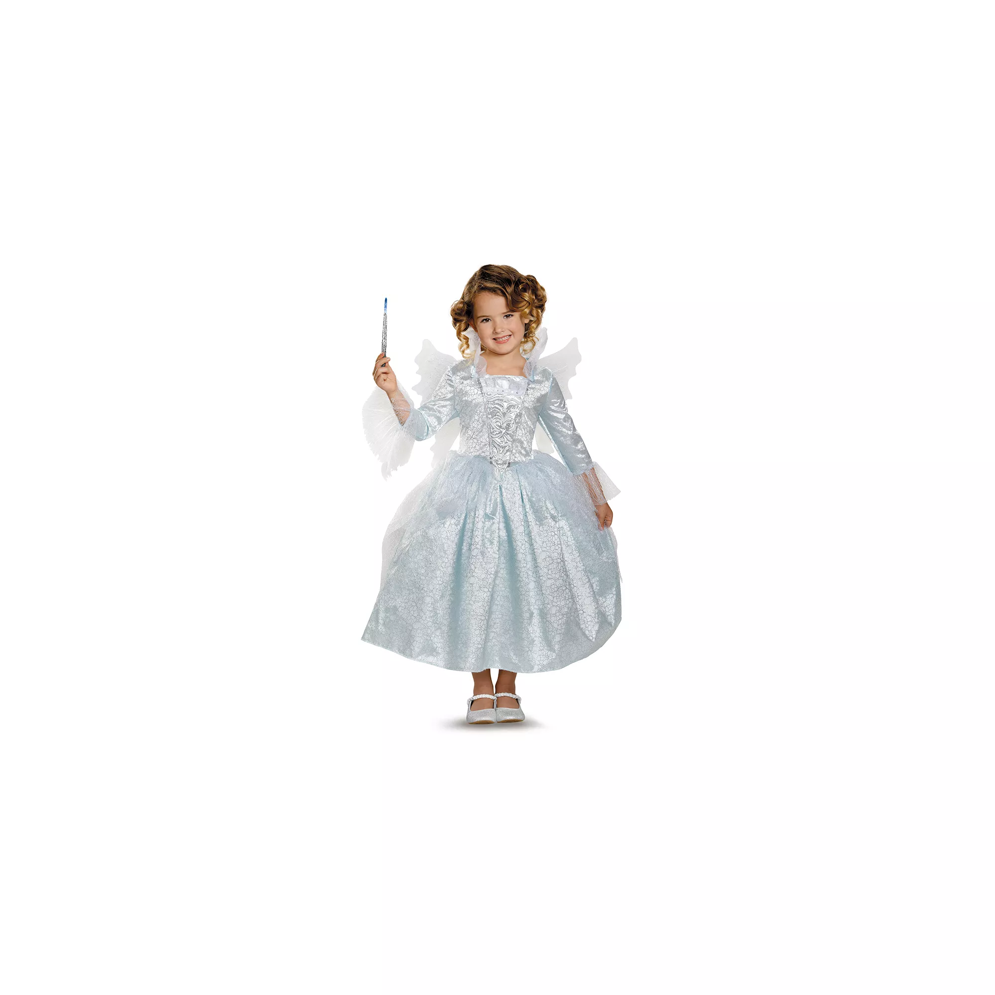 Cinderella Movie Fairy Godmother Girls Costume at Spirit Halloween
