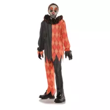 Evil Clown With Mask Child Costume at Spirit Halloween