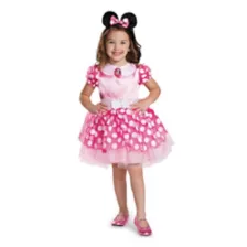 Pink Minnie Mouse Classic Tutu Toddler Costume at Spirit Halloween