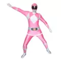 Adult Pink Ranger Bodysuit Costume - Mighty Morphin Power Rangers at Spencer's