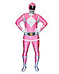 Adult Pink Ranger Bodysuit Costume - Mighty Morphin Power Rangers