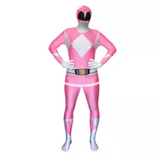 Adult Pink Ranger Bodysuit Costume - Mighty Morphin Power Rangers at Spencer's