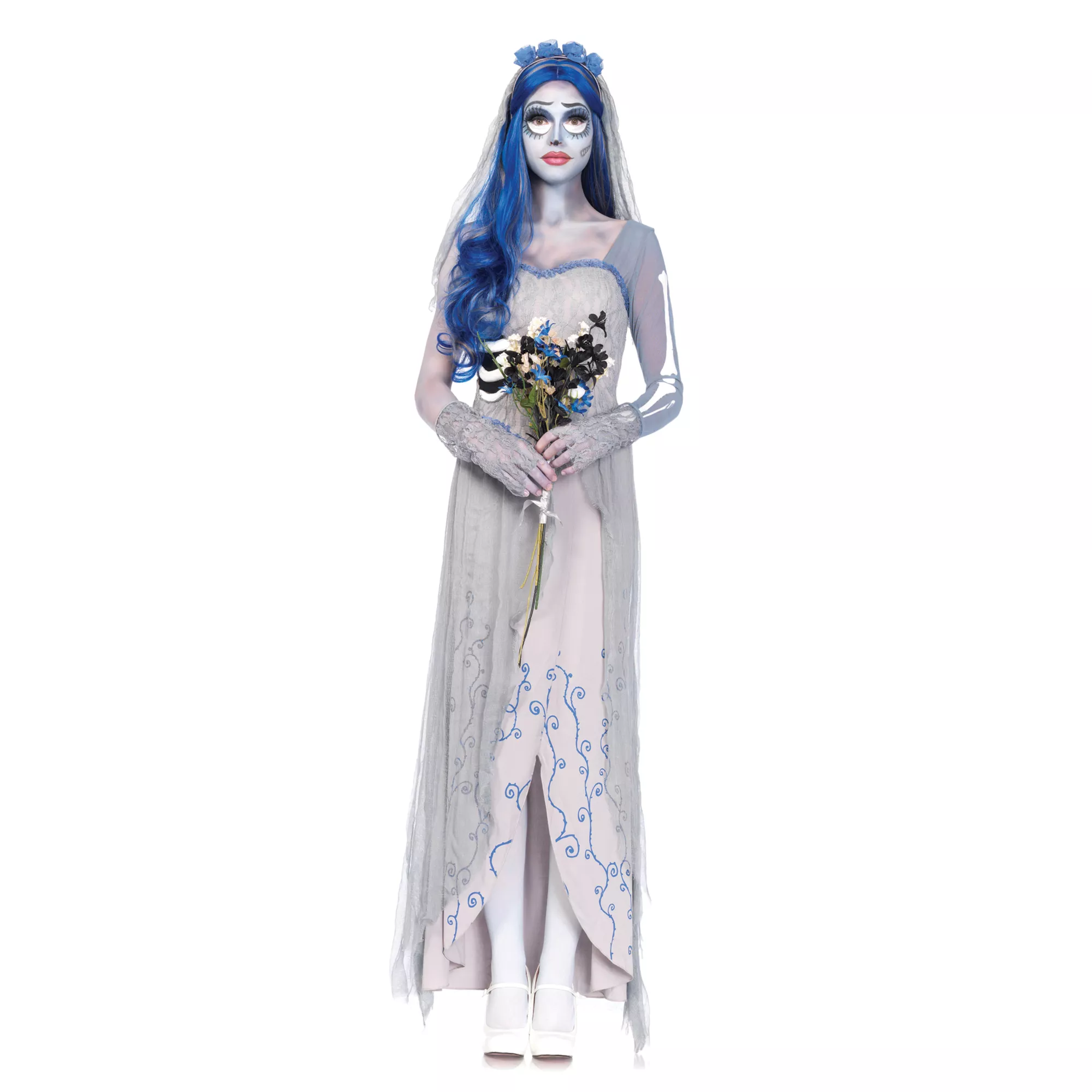 Corpse Bride Deluxe Dress Adult Womens Costume at Spirit Halloween