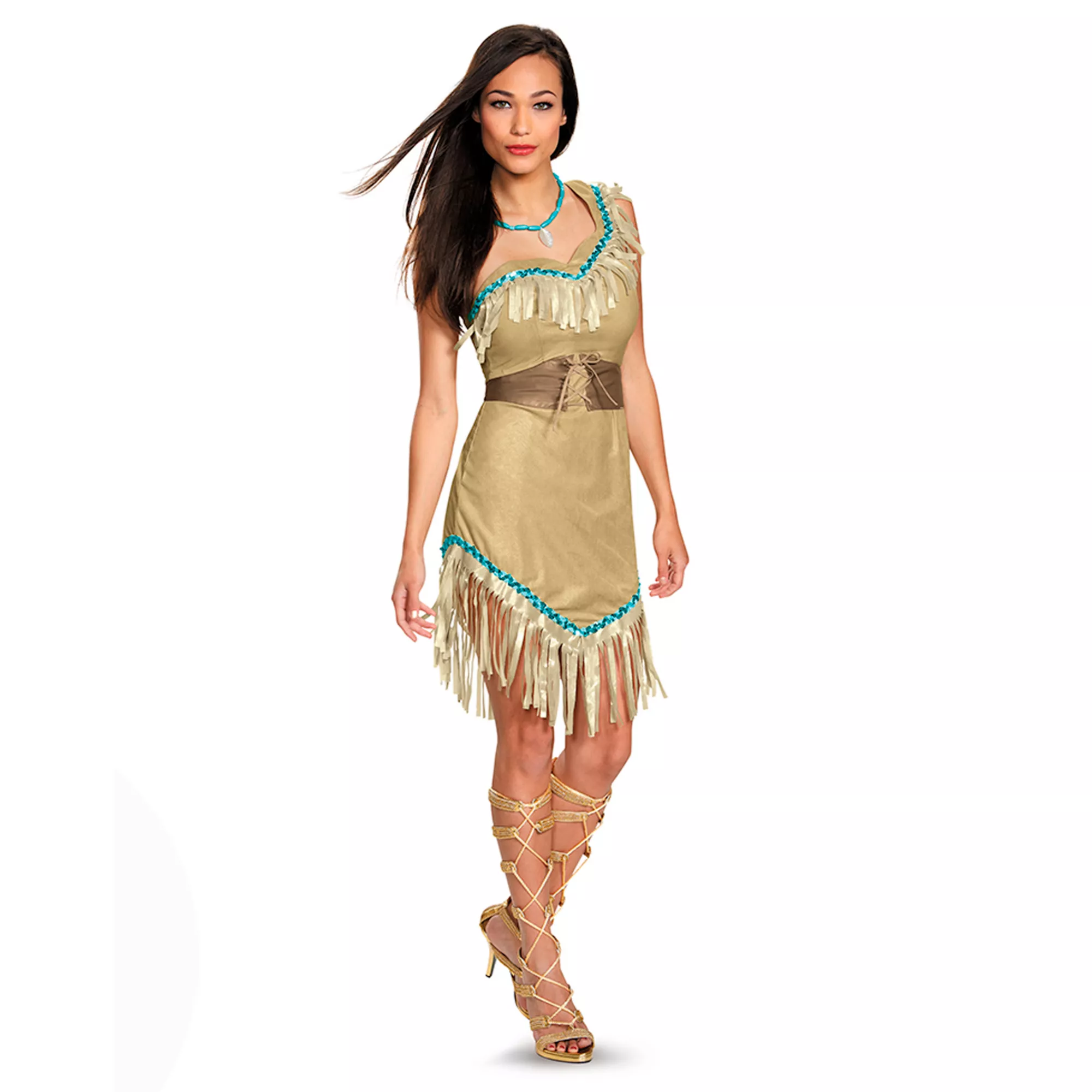 Pocahontas Deluxe Adult Womens Costume at Spirit Halloween