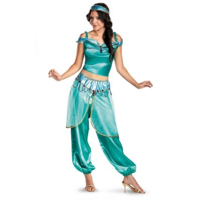 open lace back dress Amazon.com: Disney Aladdin Jasmine Costume for Women - Arabian Princess  Bodysuit, Pants, Headband & Necklace