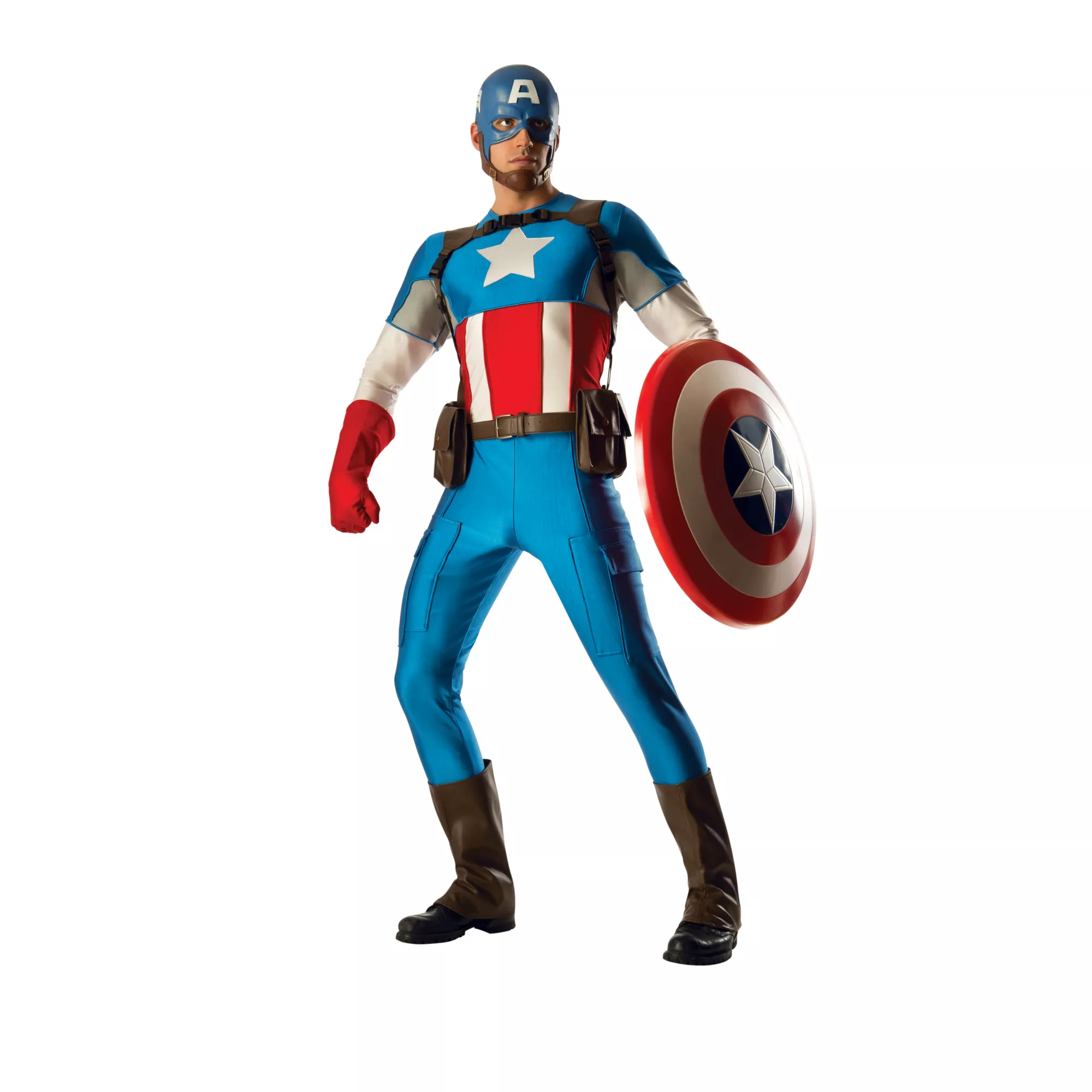 Captain America Standard Mens Costume at Spirit Halloween
