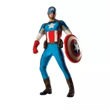 Captain America Standard Mens Costume at Spirit Halloween