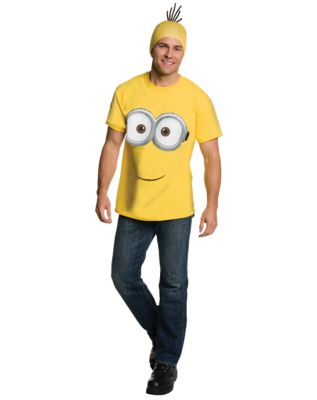 Shirt and Hat Minions Costume - Despicable Me