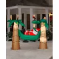 6 Ft Santa in a Hammock Inflatable - Decoration at Spirit Halloween