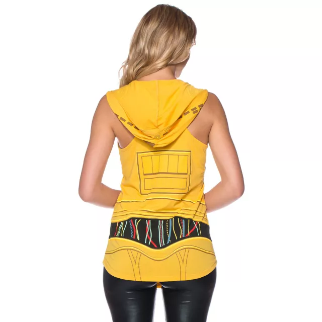 Hooded C-3PO Tank Top - Star Wars at Spencer's