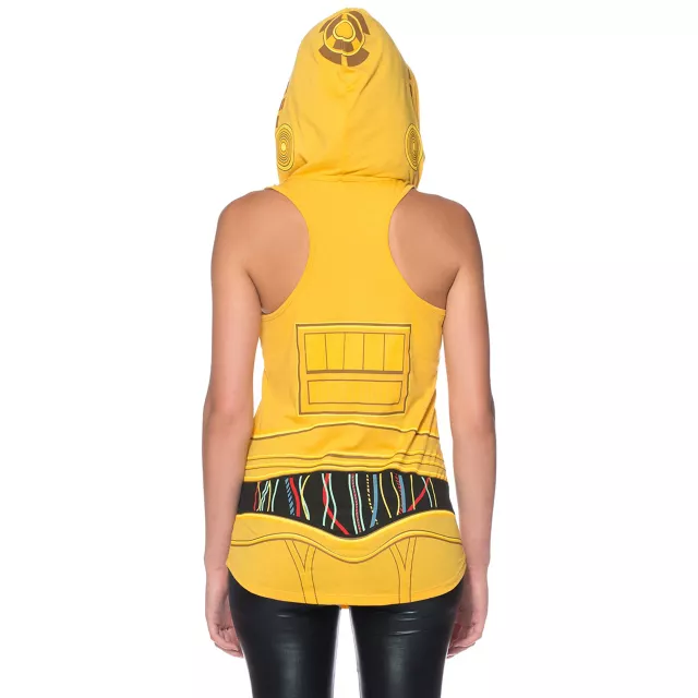 Hooded C-3PO Tank Top - Star Wars at Spencer's