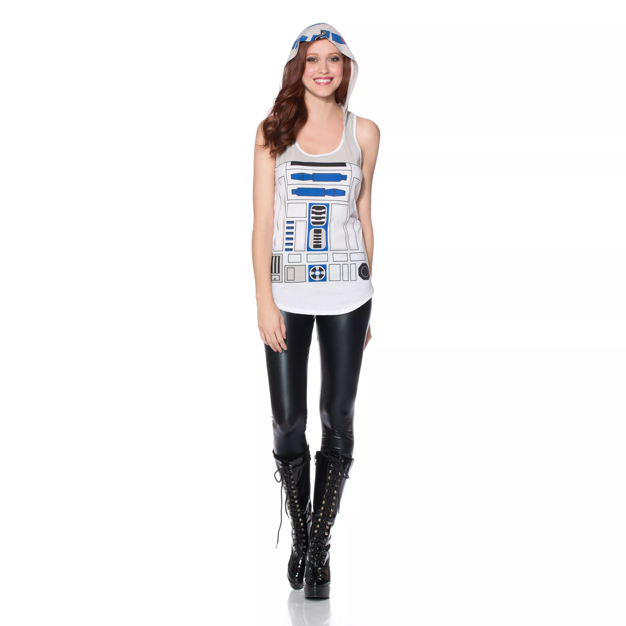 Hooded R2D2 Star Wars Tank Top at Spencer's
