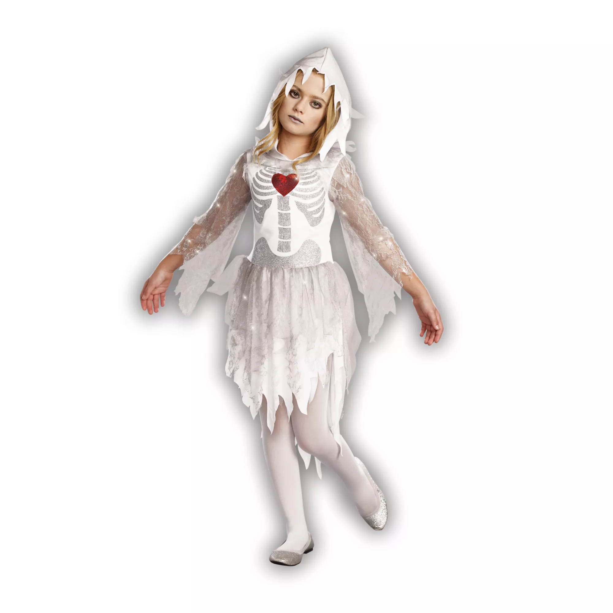 Sweet N Spooky Ghost Skeleton Child Costume at Spencer's